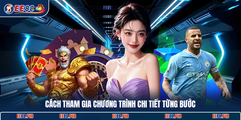 Cách tham gia chương trình chi tiết từng bước